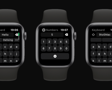 Ứng dụng Bàn phím Shift cho phép gõ tin nhắn trên Apple Watch