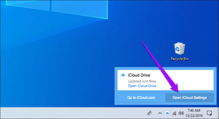 Hướng Dẫn Đổi Vị Trí Lưu Thư Mục Icloud Drive Trên Windows 10