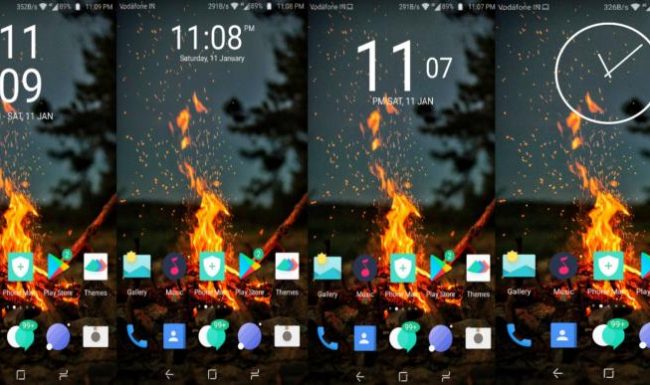Hướng dẫn cách cài đặt Xperia Clock Widget trên Android mới nhất
